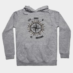 Compass traveller Hoodie